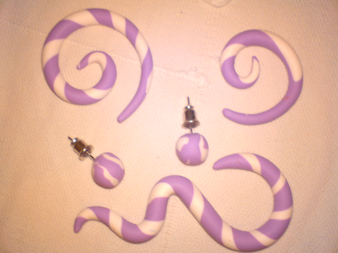 roztahováky + náušnice